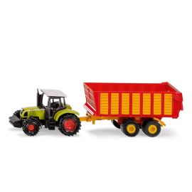 SIKU 1650 John Deere mit Silagewagen, sortiert