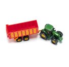 SIKU 1650 John Deere mit Silagewagen, sortiert