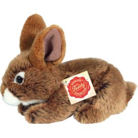 Teddy Hermann Hase sitzend, braun, ca. 19 cm