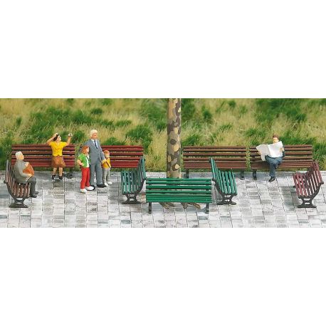 H0-Parkbänke