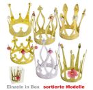 FRIES - Kronen, 6 sortierte Modelle, einzeln in Klarsichtbox