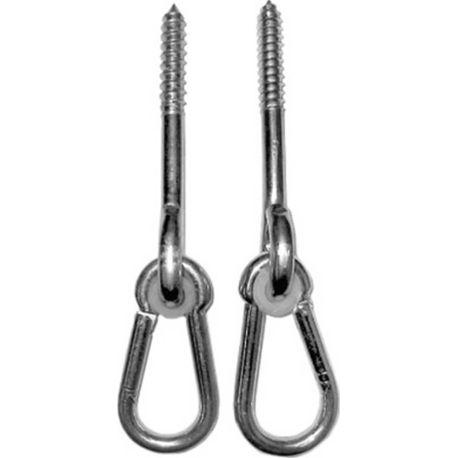 2 Schaukelhaken Holz