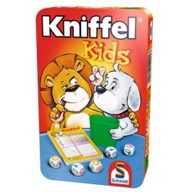 Schmidt Spiele Kniffel Kids Mitbringspiel in der Metalldose