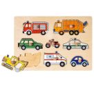 Steckpuzzle Verkehrsmittel