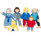 Biegepuppen City Familie
