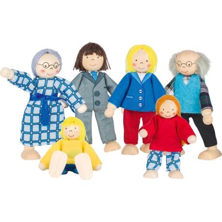 Biegepuppen City Familie