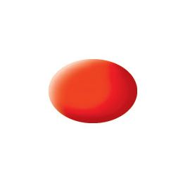 Aqua leuchtorange, matt, Revell Modellbau-Farbe auf Wasserbasis