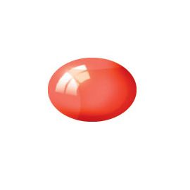 Aqua rot, klar, Revell Modellbau-Farbe auf Wasserbasis