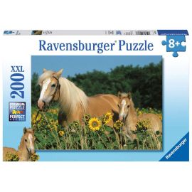 Ravensburger 12628 Puzzle Pferdeglück 200 Teile XXL