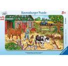 Ravensburger 6035 Puzzle Glückliches Bauernhofleben 15 Teile