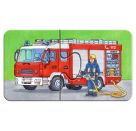 Ravensburger 7332 Puzzle Einsatzfahrzeuge 9x2 Teile