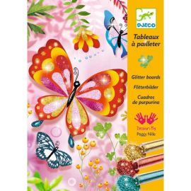 Glitzersand: Glitzer Schmetterlinge