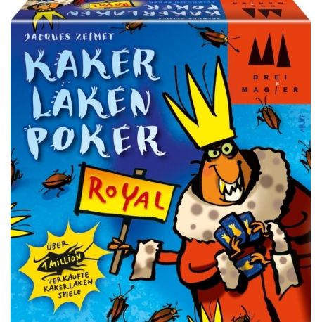 Schmidt Spiele DREI MAGIER SPIELE Kakerlakenpoker Royal