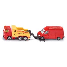 SIKU 1667 Abschleppwagen mit PKW, sortiert
