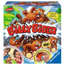 Ravensburger 22246 - Billy Biber - Geschicklichkeitsspiel für ruhige Hände -  Spiel für Kinder ab 4 Jahren, Familiensp