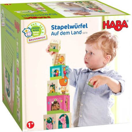 HABA Stapelwürfel Auf dem Land