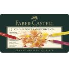 Faber-Castell KUENSTLERFARBST.12  MET.ETUI