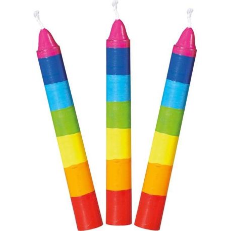 Geburtstagskerzen-Set, bunt (für GK
