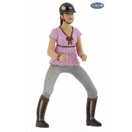 Papo 52006 Reiterin fashion rosa