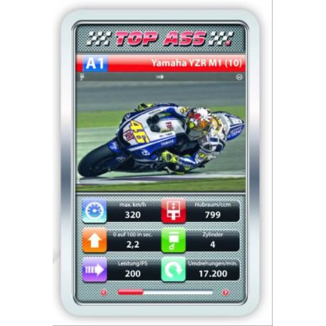 ASS TOP ASS® Motorräder. Kartenspiel