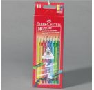 Faber-Castell Farbstifte Radierbar Grip 10er Etui