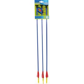 Outdoor active 3 Pfeile mit Saugnapf, Länge 59 cm