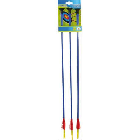 Outdoor active 3 Pfeile mit Saugnapf, Länge 59 cm