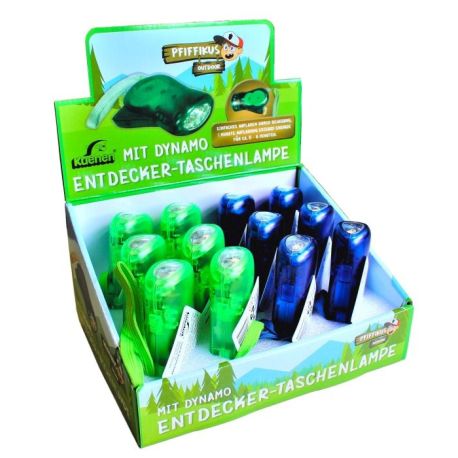 Pfiffikus-Dynamo Taschenlampe