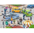 Ravensburger 7578 Puzzle Mit Blaulicht unterwegs 2 X 12 Teile
