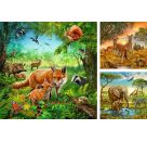 Ravensburger 9330 Puzzle Tiere der Erde 3 X 49 Teile