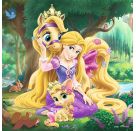 Ravensburger 9346 Puzzle Palace Pets - Belle, Cinderella und Rapunzel 3 X 49 Teile