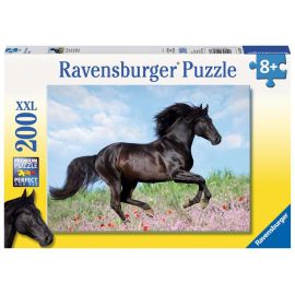 Ravensburger 12803 Puzzle Schwarzer Hengst 200 Teile XXL