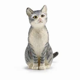 Schleich - World of Nature - Farm Life - Bauernhoftiere - Katze, sitzend
