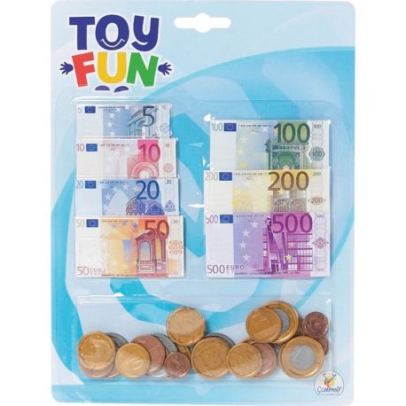Fun Eurocash Scheine und Münzen
