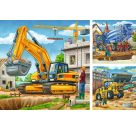 Ravensburger 9226 Puzzle Große Baufahrzeuge 3 X 49 Teile