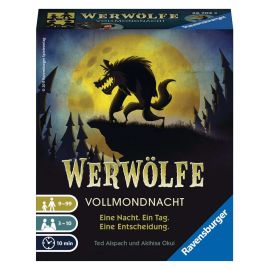 Ravensburger 26703 - Werwölfe - Vollmondnacht, Gesellschaftsspiel ab 9 Jahren, Actionsspiel für 3-10 Spieler, Spielere