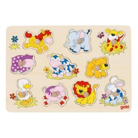 Steckpuzzle Tierkinder II