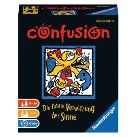 Ravensburger 26702 - Confusion, Reaktionsspiel für 2-5 Spieler ab 10 Jahren, Verwirrung der Sinne, Die Flotten Kleinen