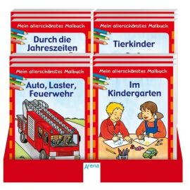 Mein allerschönstes Malbuch Auto, Laster, Feuerwehr