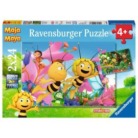 Ravensburger 9093 Puzzle Die kleine Biene Maja 2 X 24 Teile