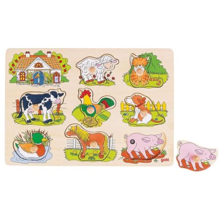 Soundpuzzle Bauernhof, mit Tierstimmen,