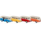 Volkswagen T1 Bus (1963), Spritzguss, 1:37, L   11,5 cm sortiert (1 Stück)