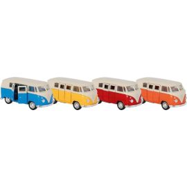 Volkswagen T1 Bus (1963), Spritzguss, 1:37, L   11,5 cm sortiert (1 Stück)