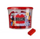 Blox 40 rote 8er Steine in Dose