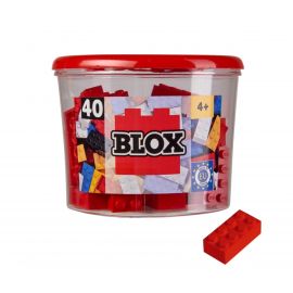 Blox 40 rote 8er Steine in Dose