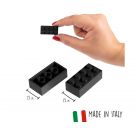 Blox 40 schwarze 8er Steine in Dose