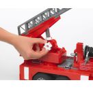 Bruder 02771 MAN Feuerwehr mit Drehleiter, Licht und Sound