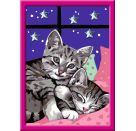 Ravensburger CreArt 27995 - Schlafende Katzen - Malen nach Zahlen Katze für Kinder ab 11 Jahren