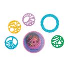 Magische Spirale   Schablone les petites merveilles