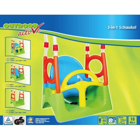 Outdoor active 3 in 1 Schaukel